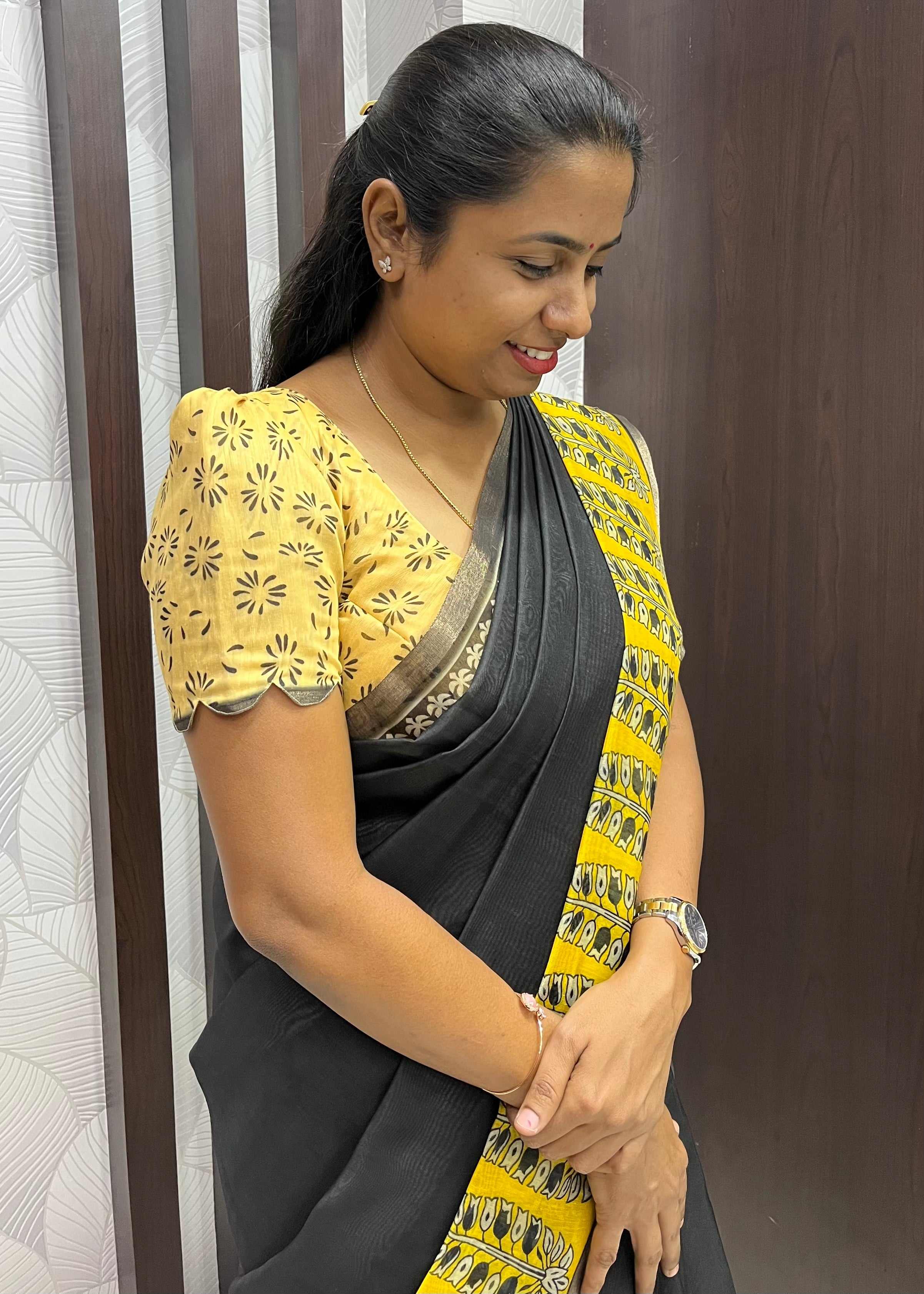 Soft and Crispy Fancy  Chanderi Cotton ZF010